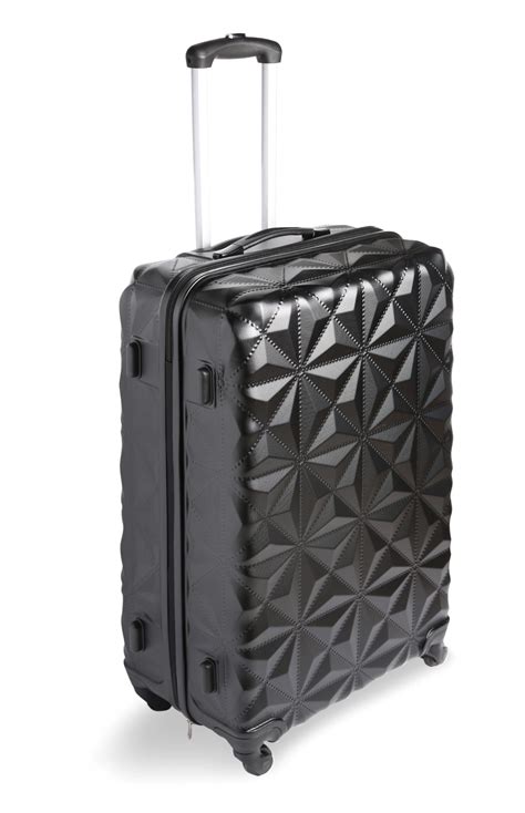 large suitcases with wheels primark.